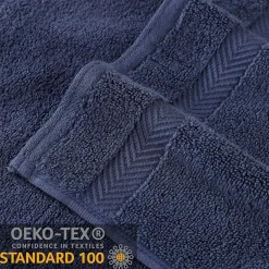 SUPERIOR® Zero Twist Cotton Chevron 2-pc. Bath Sheet