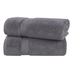 SUPERIOR® Zero Twist Cotton Chevron 2-pc. Bath Sheet