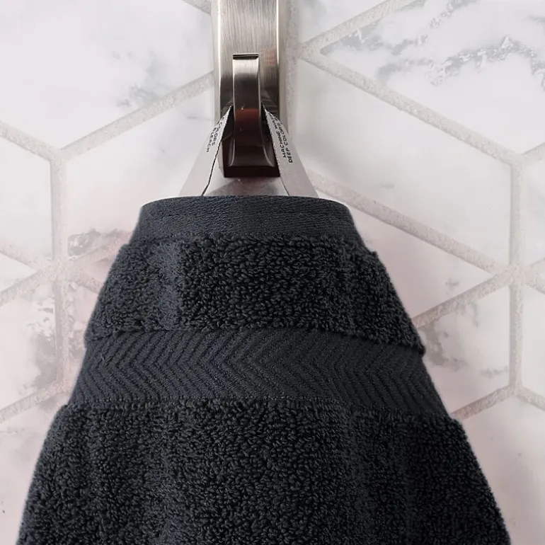 SUPERIOR® Zero Twist Cotton Chevron 2-pc. Bath Sheet