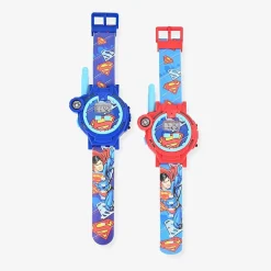 Superman Boys Multi-Function Blue Strap Watch Sup40043jc