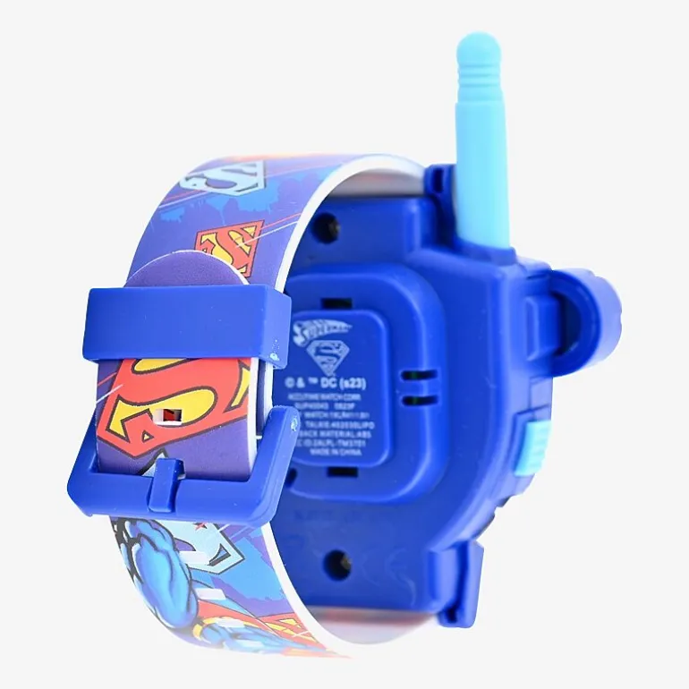 Superman Boys Multi-Function Blue Strap Watch Sup40043jc