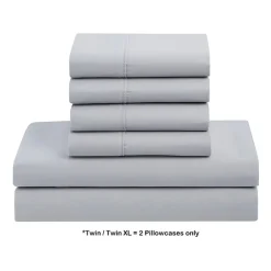 Sweet Home Collection™ All Season Reversible Bed-in-A-Bag Solid Color Comforter & Sheet Set Ultra Soft Bedding