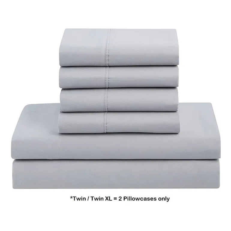 Sweet Home Collection™ All Season Reversible Bed-in-A-Bag Solid Color Comforter & Sheet Set Ultra Soft Bedding