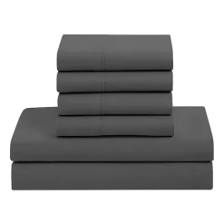Sweet Home Collection™ All Season Reversible Bed-in-A-Bag Solid Color Comforter & Sheet Set Ultra Soft Bedding