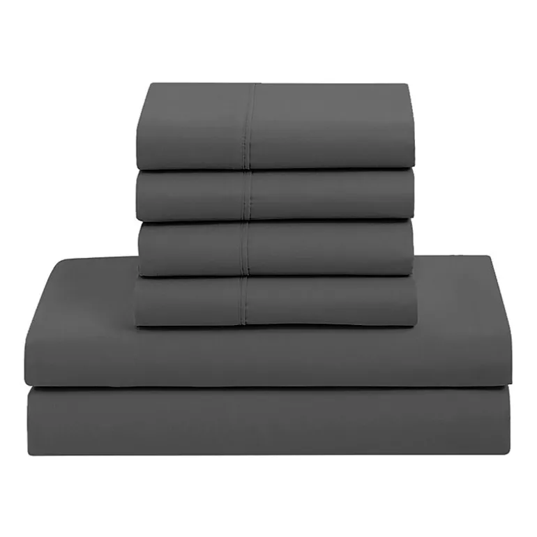 Sweet Home Collection™ All Season Reversible Bed-in-A-Bag Solid Color Comforter & Sheet Set Ultra Soft Bedding