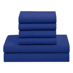 Sweet Home Collection™ All Season Reversible Bed-in-A-Bag Solid Color Comforter & Sheet Set Ultra Soft Bedding