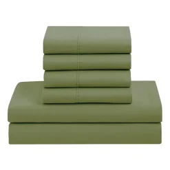 Sweet Home Collection™ All Season Reversible Bed-in-A-Bag Solid Color Comforter & Sheet Set Ultra Soft Bedding