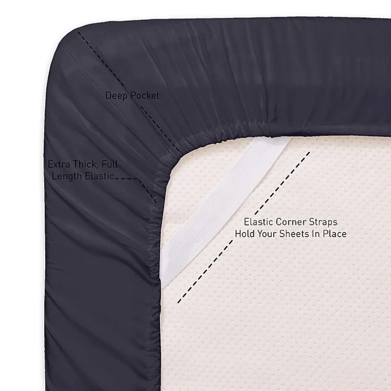 Sweet Home Collection™ All Season Reversible Bed-in-A-Bag Solid Color Comforter & Sheet Set Ultra Soft Bedding
