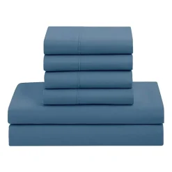 Sweet Home Collection™ All Season Reversible Bed-in-A-Bag Solid Color Comforter & Sheet Set Ultra Soft Bedding