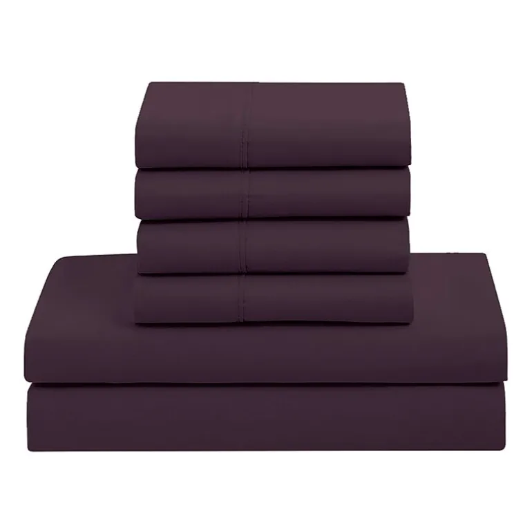 Sweet Home Collection™ All Season Reversible Bed-in-A-Bag Solid Color Comforter & Sheet Set Ultra Soft Bedding