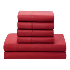 Sweet Home Collection™ All Season Reversible Bed-in-A-Bag Solid Color Comforter & Sheet Set Ultra Soft Bedding