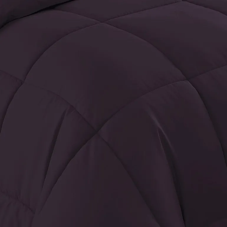 Sweet Home Collection™ All Season Reversible Bed-in-A-Bag Solid Color Comforter & Sheet Set Ultra Soft Bedding