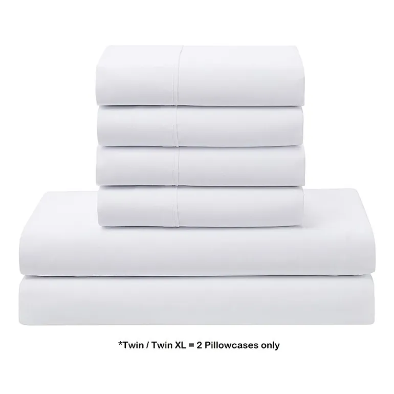 Sweet Home Collection™ All Season Reversible Bed-in-A-Bag Solid Color Comforter & Sheet Set Ultra Soft Bedding