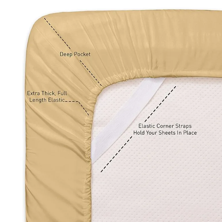 Sweet Home Collection™ All Season Reversible Bed-in-A-Bag Solid Color Comforter & Sheet Set Ultra Soft Bedding