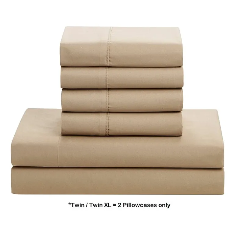 Sweet Home Collection™ All Season Reversible Bed-in-A-Bag Solid Color Comforter & Sheet Set Ultra Soft Bedding