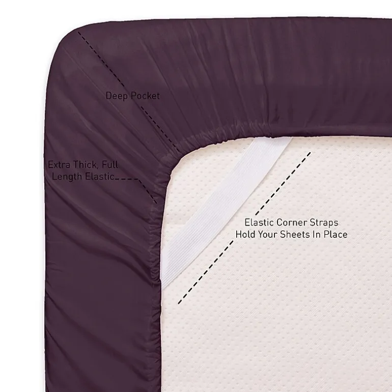 Sweet Home Collection™ All Season Reversible Bed-in-A-Bag Solid Color Comforter & Sheet Set Ultra Soft Bedding