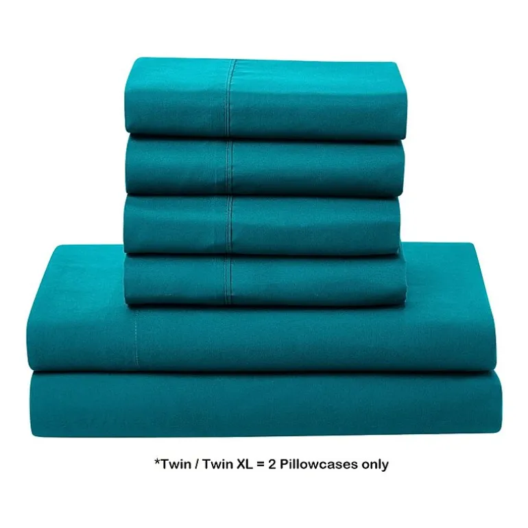 Sweet Home Collection™ All Season Reversible Bed-in-A-Bag Solid Color Comforter & Sheet Set Ultra Soft Bedding