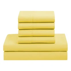 Sweet Home Collection™ All Season Reversible Bed-in-A-Bag Solid Color Comforter & Sheet Set Ultra Soft Bedding