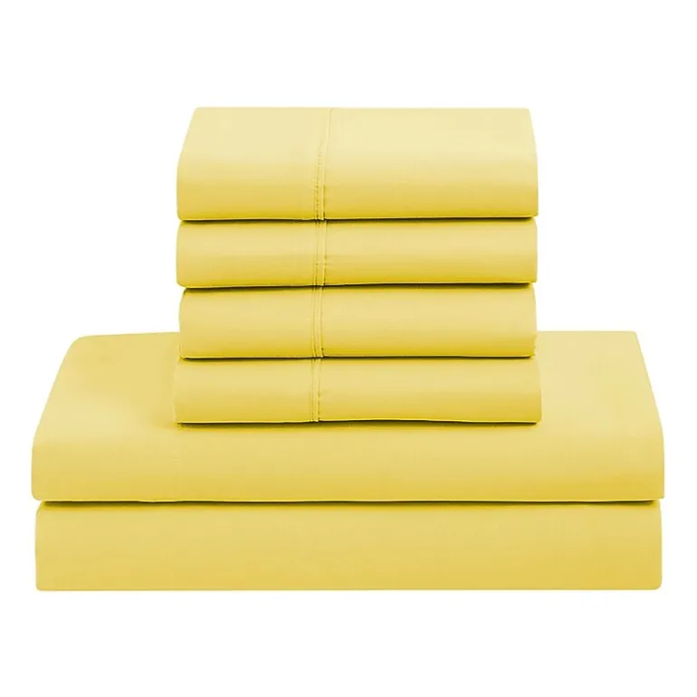 Sweet Home Collection™ All Season Reversible Bed-in-A-Bag Solid Color Comforter & Sheet Set Ultra Soft Bedding