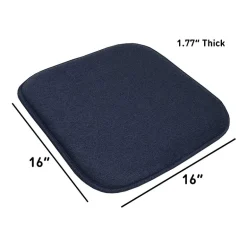 Sweet Home Collection™ Charlotte Jacquard Memory Foam No Slip Back 16