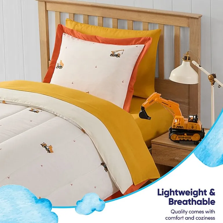 Sweet Home Collection Construction Cozy Kids Bedding Set Down Alternative Comforter Set