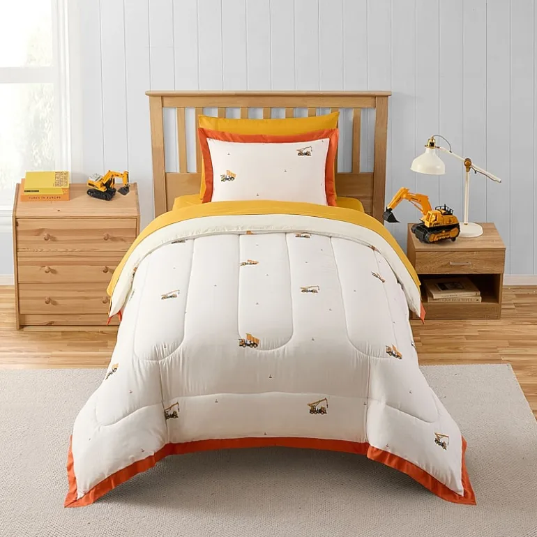 Sweet Home Collection Construction Cozy Kids Bedding Set Down Alternative Comforter Set