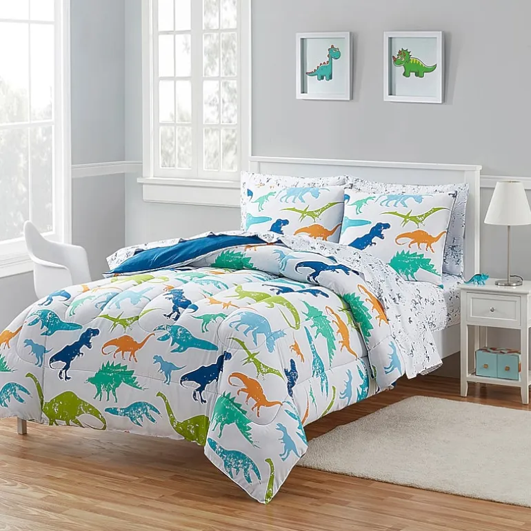 Sweet Home Collection™ Dinosaurs Lightweight Down Alternative Kids Comforter Set