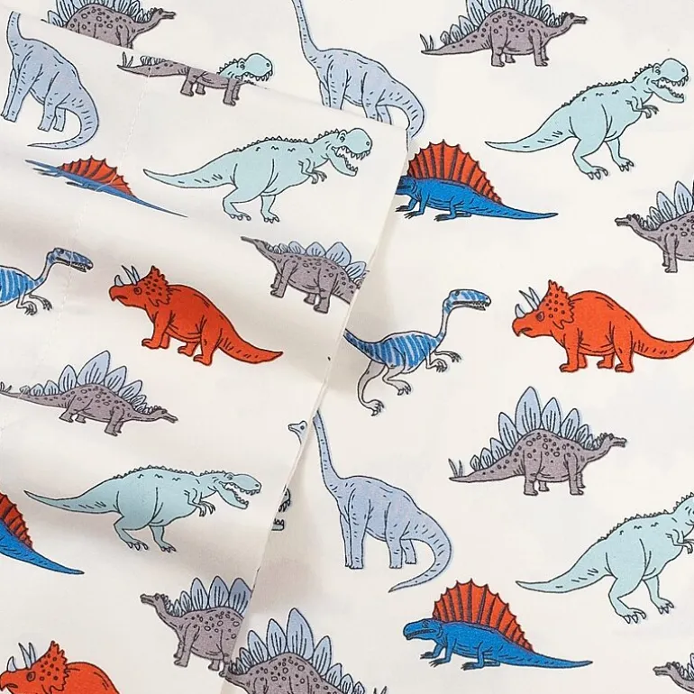 Sweet Home Collection™ Dinosaurs Microfiber Wrinkle Resistant Kids Sheet Set