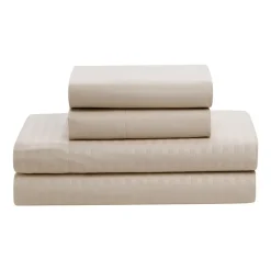 Sweet Home Collection™ Embossed Dobby Stripe Bed In A Bag All Season Complete Set