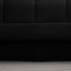 Sweet Home Collection™ Embossed Dobby Stripe Bed In A Bag All Season Complete Set
