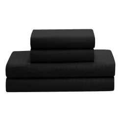 Sweet Home Collection™ Embossed Dobby Stripe Bed In A Bag All Season Complete Set