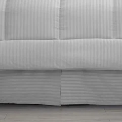 Sweet Home Collection™ Embossed Dobby Stripe Bed In A Bag All Season Complete Set