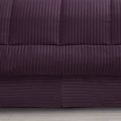 Sweet Home Collection™ Embossed Dobby Stripe Bed In A Bag All Season Complete Set