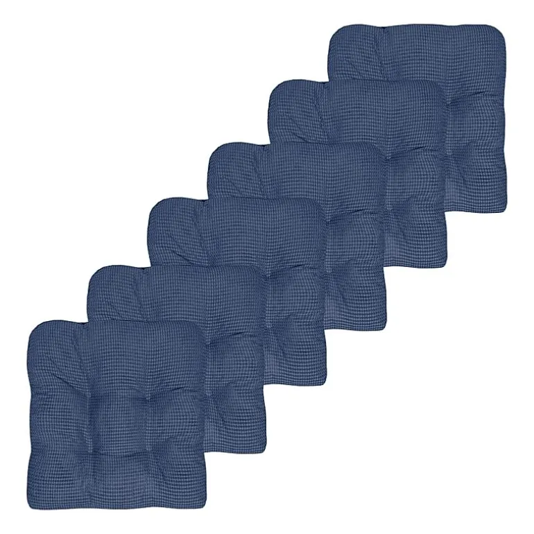 Sweet Home Collection™ Fluffy Memory Foam Tufted Chair Cushion Non Slip Rubber Back