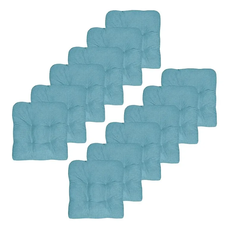 Sweet Home Collection™ Fluffy Memory Foam Tufted Chair Cushion Non Slip Rubber Back