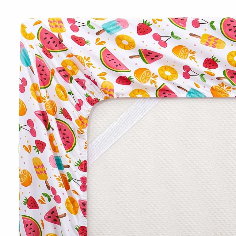 Sweet Home Collection™ Fruity Fun Microfiber Wrinkle Resistant Kids Sheet Set