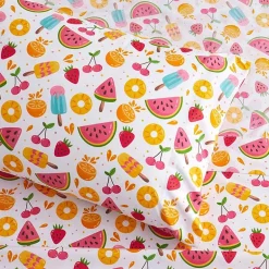 Sweet Home Collection™ Fruity Fun Microfiber Wrinkle Resistant Kids Sheet Set