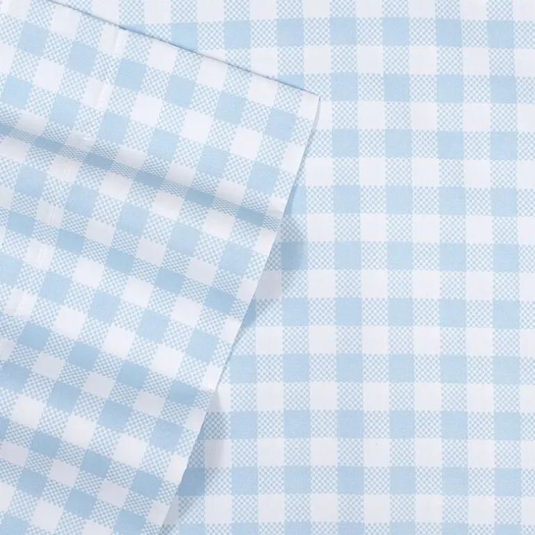 Sweet Home Collection™ Gingham Microfiber Wrinkle Resistant Kids Sheet Set