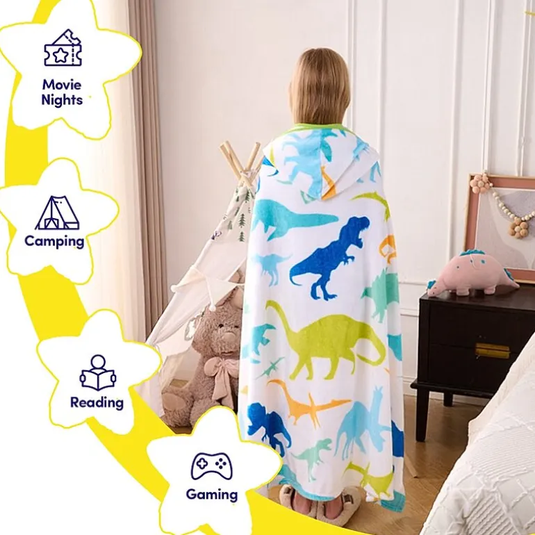 Sweet Home Collection Hooded Cozy Wearable Blanket
