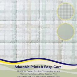 Sweet Home Collection Plaid 4-pc. Crib Bedding Set