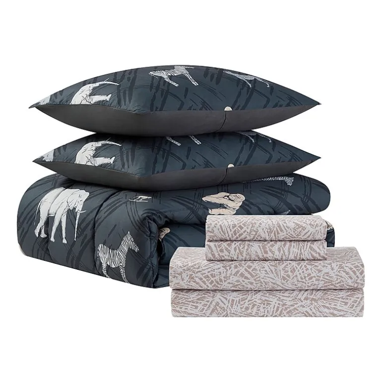 Sweet Home Collection™ Safari Jungle Kids Printed Kids Bedding Set Includes Sheet Set