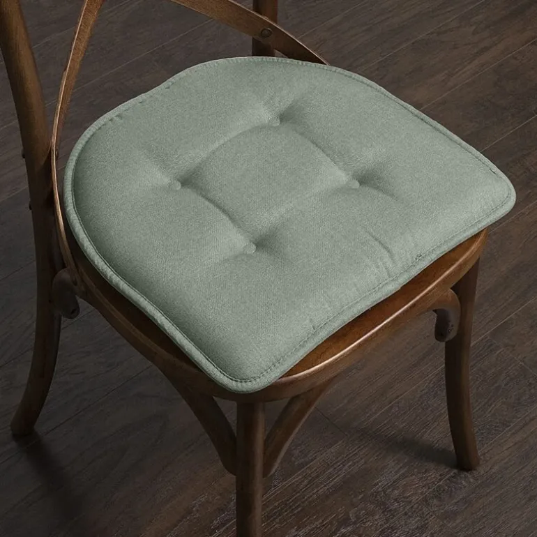 Sweet Home Collection™ Solid Color U Shaped Memory Foam 17" x 16" Chair Cushions