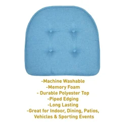 Sweet Home Collection™ Solid Color U Shaped Memory Foam 17