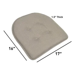 Sweet Home Collection™ Solid Color U Shaped Memory Foam 17