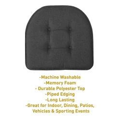 Sweet Home Collection™ Solid Color U Shaped Memory Foam 17