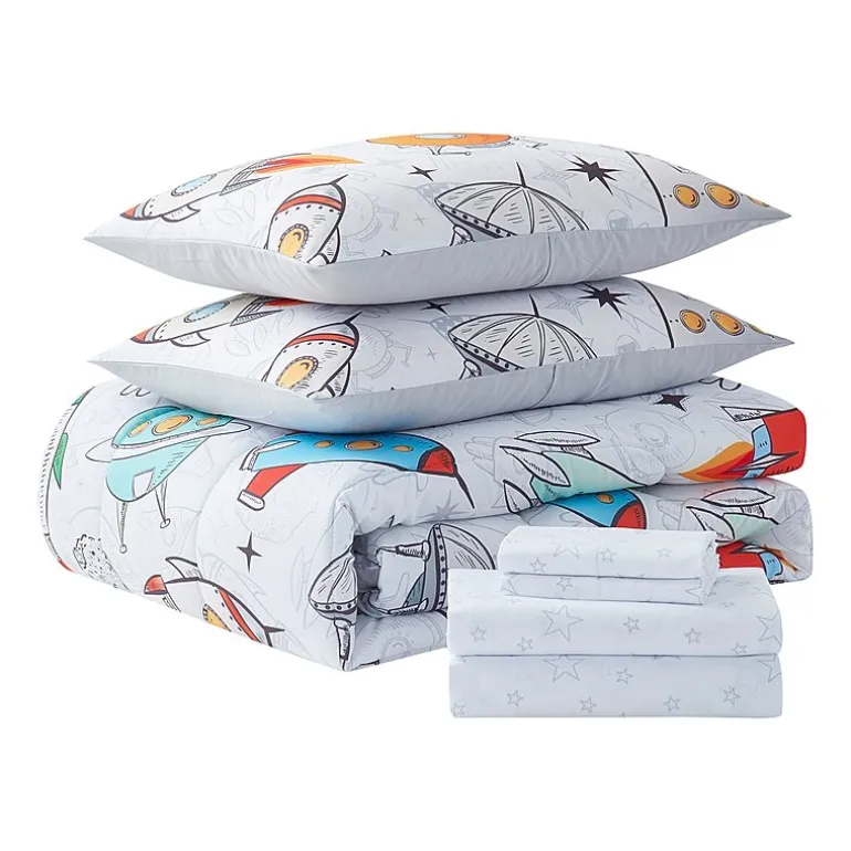 Sweet Home Collection™ Space Lightweight Down Alternative Kids Comforter Set