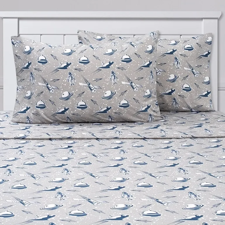 Sweet Home Collection™ Space Microfiber Wrinkle Resistant Kids Sheet Set