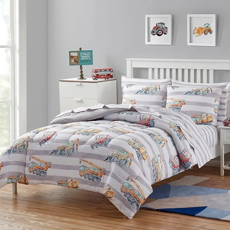 Sweet Home Collection™ Trucks Lightweight Down Alternative Kids Comforter Set