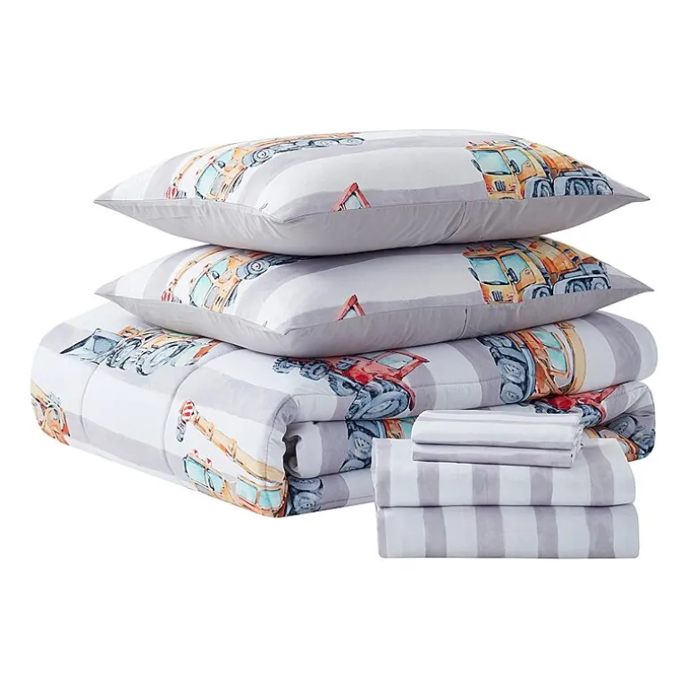 Sweet Home Collection™ Trucks Lightweight Down Alternative Kids Comforter Set