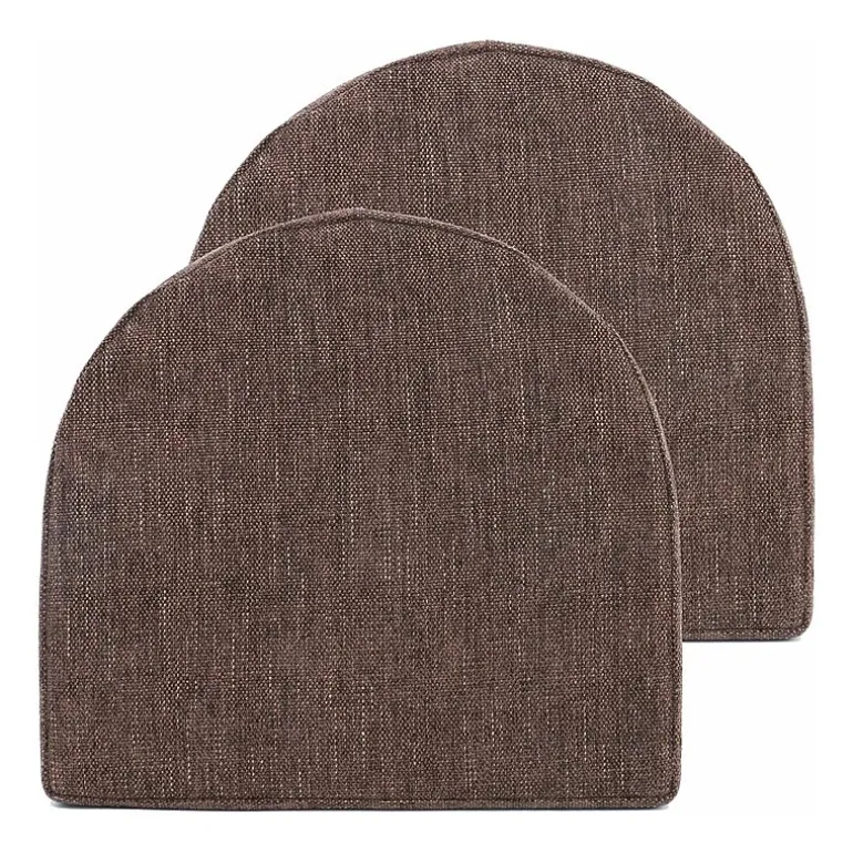 Sweet Home Collection™ U-Shape High Density Memory Foam Chair Pads with Ties